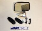 GAM216A - Stainless Steel LH Door Mirror - MG / Classic Mini