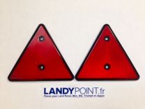 BA3995 - Rear Rectangular Red Warning Trailer Reflectors - Pair - Defender / Discovery / Range Rover Classic