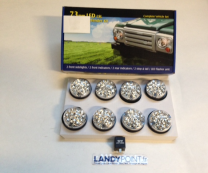 BA9718 - Kit Clignotant / Veilleuse / Stop Transparent  à LED - Defender / Land Rover Séries