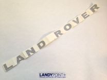 BTR9897MUK - Bonnet Strip "LAND ROVER" Silver Decal - Genuine - Discovery