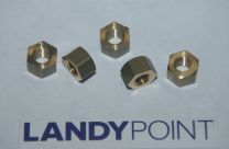 GHF261 - Brass Manifold Nut 5/16 - MG / Austin Healey