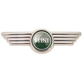 DAH100590MMM - Wing Type Bonnet Badge - Classic Mini