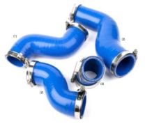 LRT723BLUE - Kit de Durites Intercooler Silicone Bleues - Discovery 2 TD5