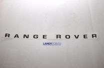 RTC6466B - Autocollant Lettrage Capot / Coffre “RANGE ROVER” Classic Noir - Range Rover Classic