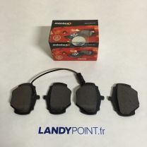 STC9189 - Rear Brake Pads Set With Sensor No Clips - Mintex - Defender 90 / Discovery / Range Rover Classic