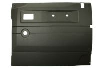 BA2770 - Right Hand Front Door Case - Black - TERRAFIRMA - Manual Windows - Push Button - Defender 90/110 up to 2007