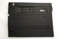 BA2771 - Black Front Left Hand Door Case - Push Button / Manual Windows - TERRAFIRMA - Defender up to 2007