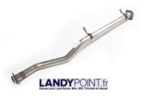 TF551 - Stainless Steel Exhaust Centre Pipe - 300TDI - Terrafirma - Defender 90