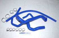 TR820BLUE - Silicone Coolant Hose Kit - Discovery 300TDi