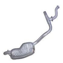 WDV100270 - Exhaust RH Silencer & Tailpipe Assembly - BMW Diesel - Range Rover P38