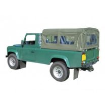 EXT208-6SAC - 3/4 Hood - Cab Fit - With Side Windows - Sand Colour - EXMOOR TRIM - For Defender 110