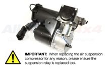 LR023964 - Air Compressor Assembly - DUNLOP ( Type HITACHI) - For Discovery 3 / Discovery 4 / Range Rover Sport