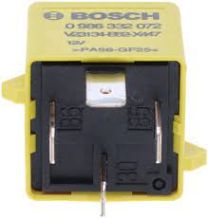 YWB10027LO - Yellow Relay - BOSCH - Defender / Discovery 1 & 2 / Range Rover Classic / Range Rover P38